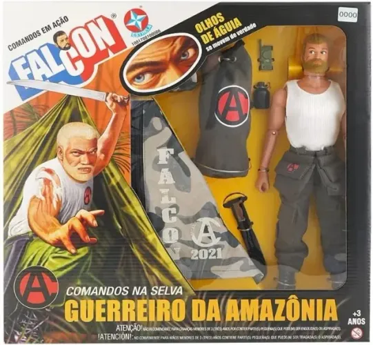 Boneco Falcon - Comandos na Selva