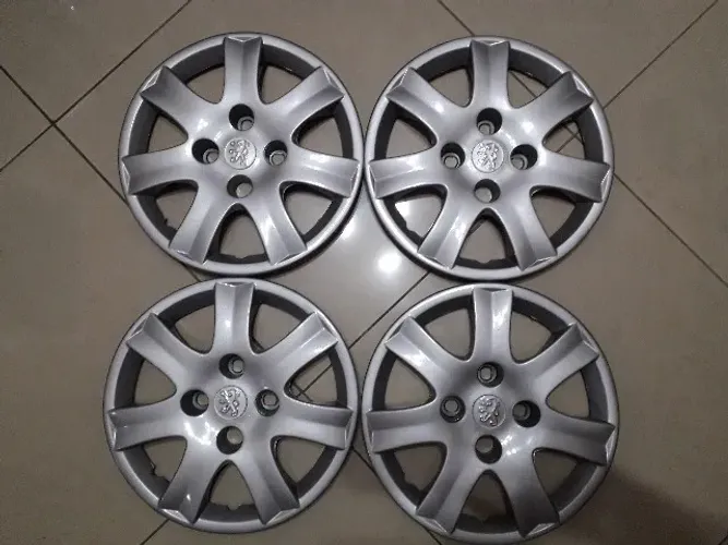 Jogo de Calotas Aro 14 para Peugeot 206 e 207_Aceito Cartão