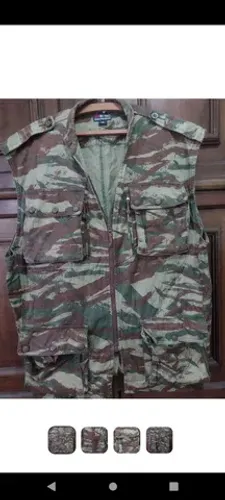 Colete Utilitário Camuflado 
