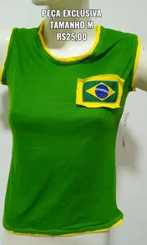 Blusas exclusiva linda do Brasil 