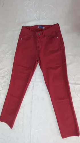 Calca Skini Member's Mark vinho tam 36