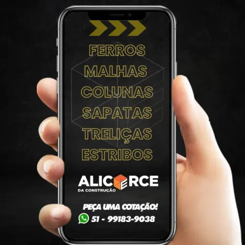 Ferros, Malhas, Colunas, Sapatas, Treliças e Estribos