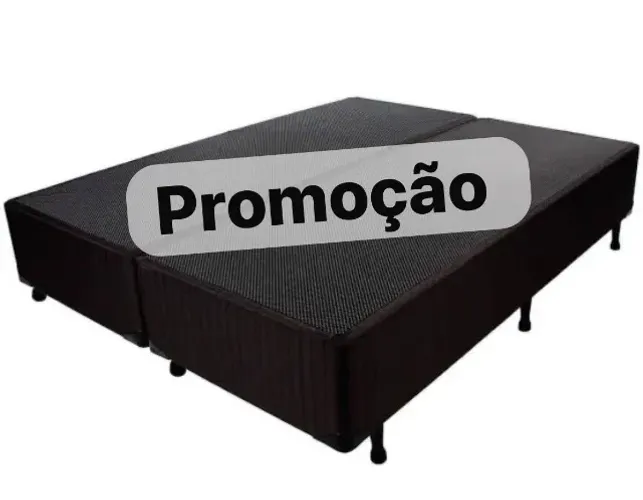 Cama box promoção suporte