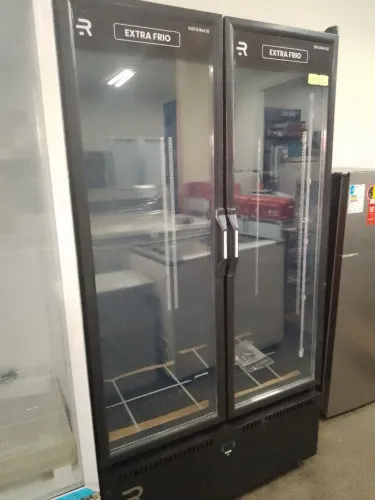 EXPOSITOR 2 PORTAS EXTRA FRIO REFRIMATE NOVO 