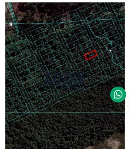 Troco Terreno Registrado por Casa ou Apartamento