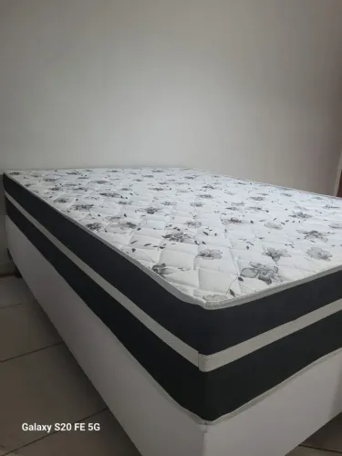 Cama Box+colchão ortopédic $850