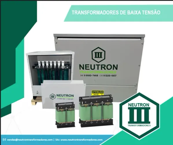 Auto transformador veicular - 35kVA 380v/220v + Neutro