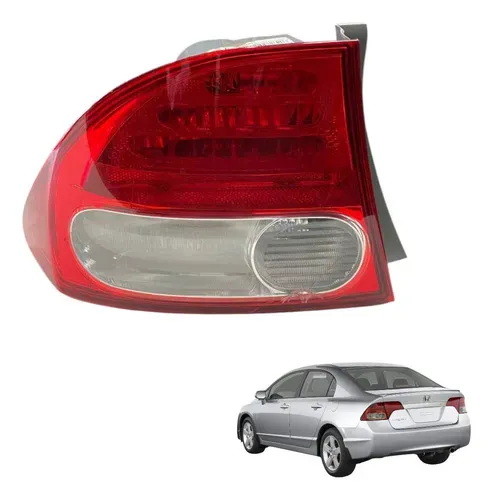 Lanterna Traseira Esquerda Honda Civic 2007 2008 2010 Usado