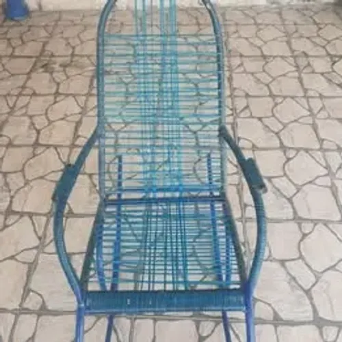 Cadeira De balanço azul
