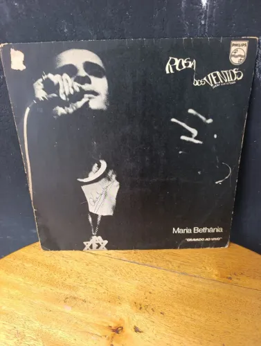 LP VINIL MARIA BETHÂNIA ROSA DOS VENTOS SHOW ENCANTADO AO VIVO TEATRO DA PRAIA 1971 <br>
