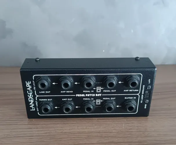Looper de Pedais Landscape Pedal Patch Bau