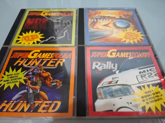 Lote de 4 Jogos Super Gamesfolha para PC