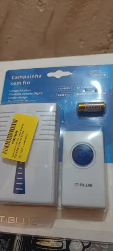 Campainha sem fio longo alcance Residencial e Comercial 220v