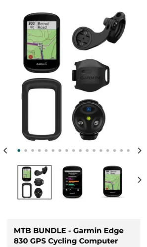 GARMIN GPS EDGE 830 MTB Bundle