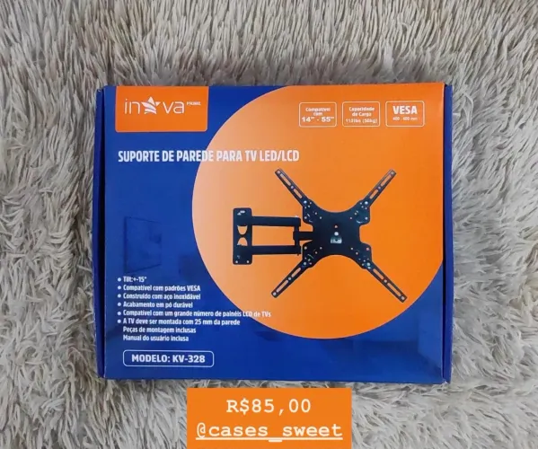 Suporte de Parede para TV LED/LCD Inova KV-328