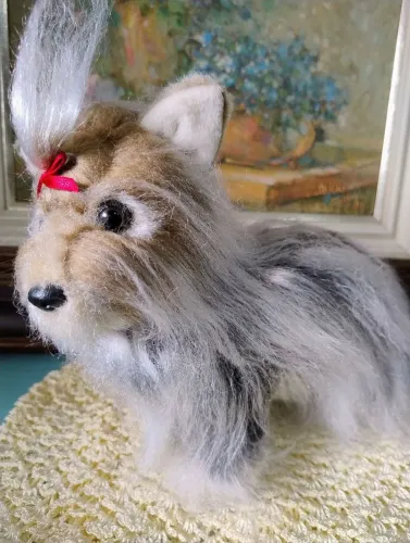 Cãozinho realista Yorkshire Clasdic Aurora