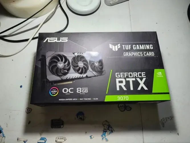 Placa de vídeo ASUS TUF RTX3070 8G