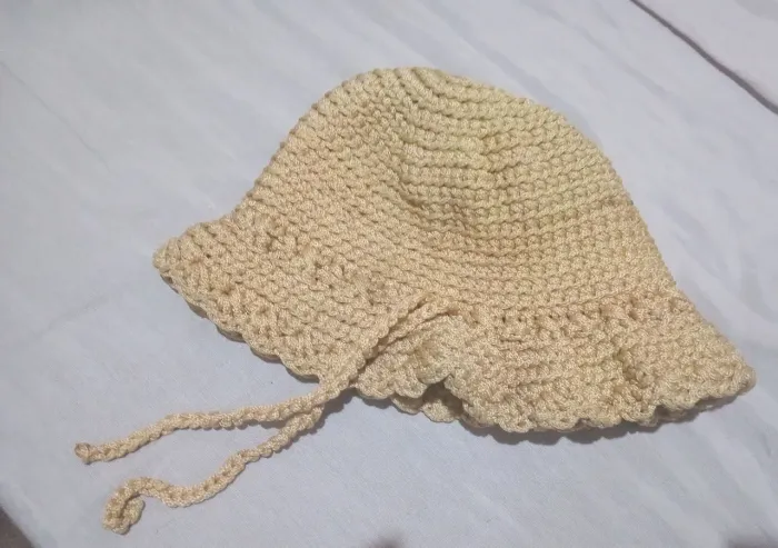 Chapéu de tricô 