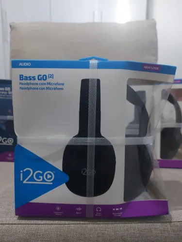 Fone I2go com fio e microfone