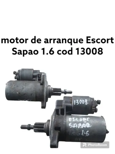 Motor de Arranque Escort Sapao 1.6 Cod 13008