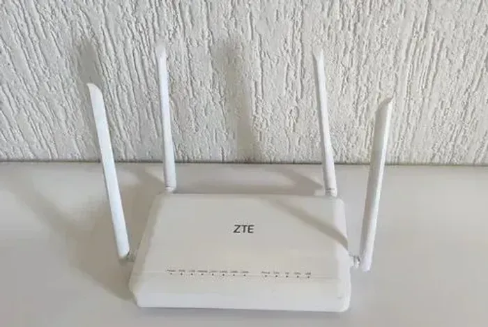 ZTE AX3000 F6600P GPON Wifi 6 C/fonte kit com 30 peças
