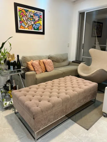 Recamier capitonê elegante 