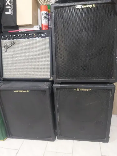 Retorno de voz palco Sound Box