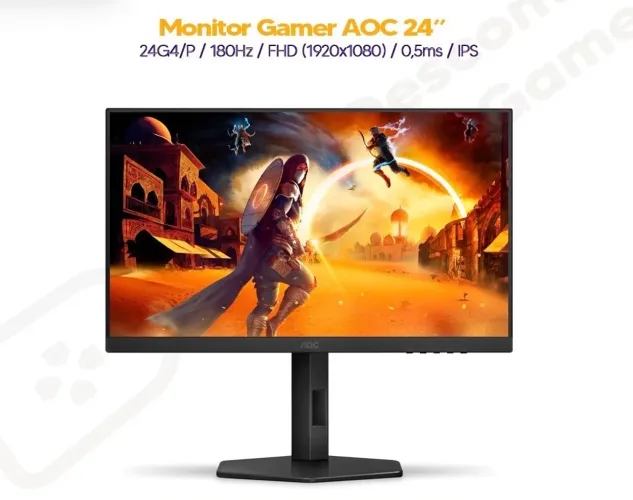 Monitor Gamer AOC 24" 180Hz FHD