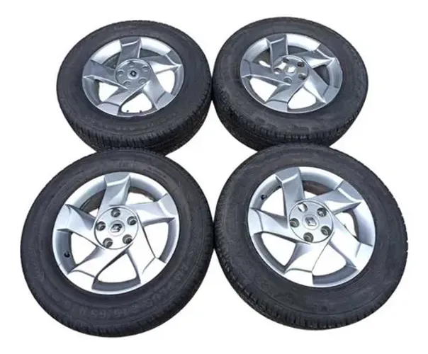 Jogo Roda Renault Duster 2013/14 Aro16  215/65 Remoldado
