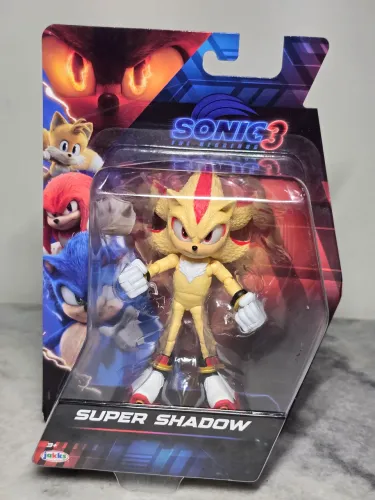 Super Shadow Sonic 3 o filme jakks lacrado