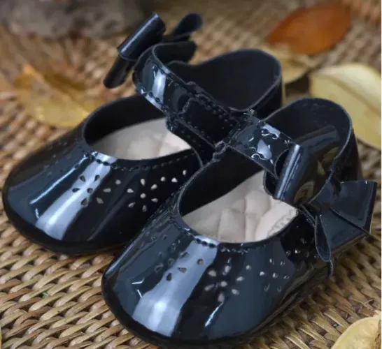 Sapatinho Bebê Pimpolho Preto