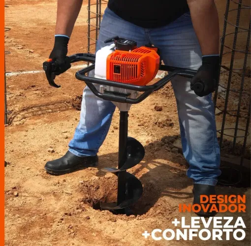 Aluguel Perfurador de Solo a Gasolina