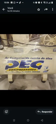 Compressor de ar para dentista 