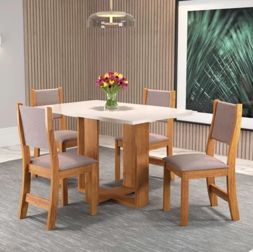 Mesa 4 Cadeiras Magic tt37800m