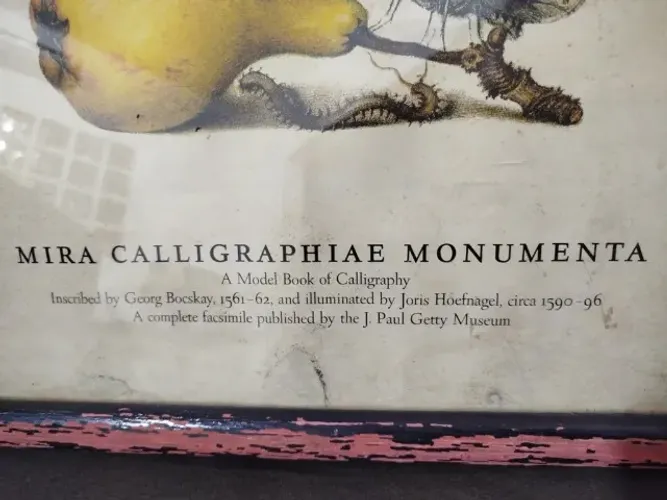 Quadro Mira Calligraphia Monumenta, A Model Book of Calligrafy