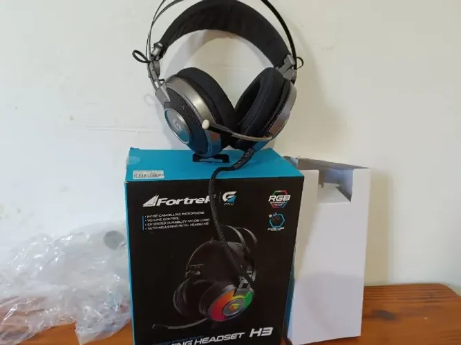 Vendo Headset Gamer RGB G Pro H3 Cinza FORTREK