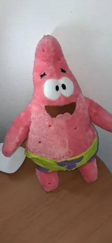 Pelucia Patrick Original , colecionador , fala diversas frases