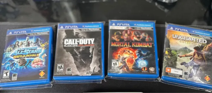 jogos PS Vita - Uncharted, Call of Duty, Playstation All-Stars e Mortal Kombat