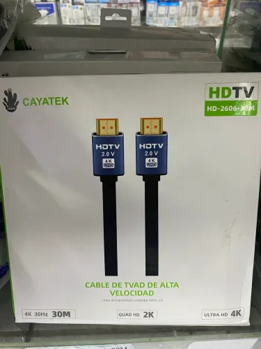 Cabo HDMI HDTV 30 Metros