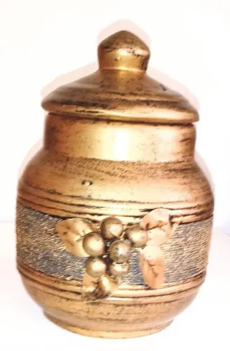Jarro Decorativo Dourado
