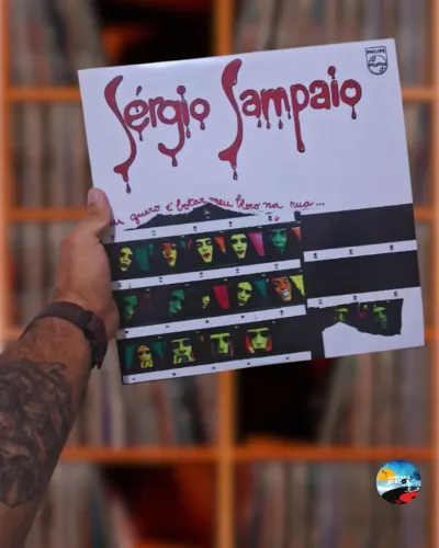 Vinil Lp Sergio Sampaio - Eu Quero É Botar Meu Bloco Na Rua NOVO