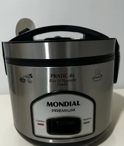 Panela Elétrica Mondial Premium Pratic 6i - Rice & Vegetable Cooker