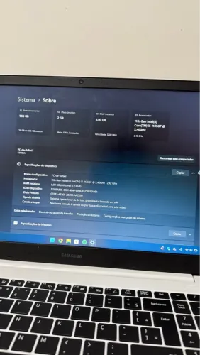 Notebook Samsung Core i5 11ª Geração