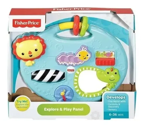 Painel de atividades baby Fisher Price 6-36 meses novo