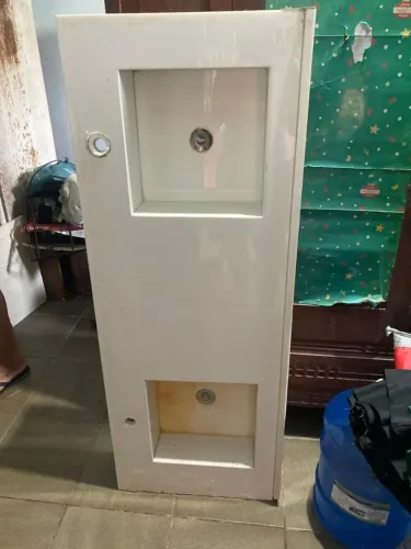 Bancada trabalhada em branco nanoglass 