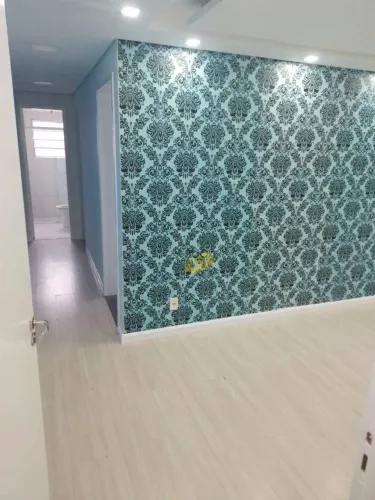 Apartamento térreo com 1 dormitório à venda, 38 m² por R$ 235.000 - Parque São Vicente - M