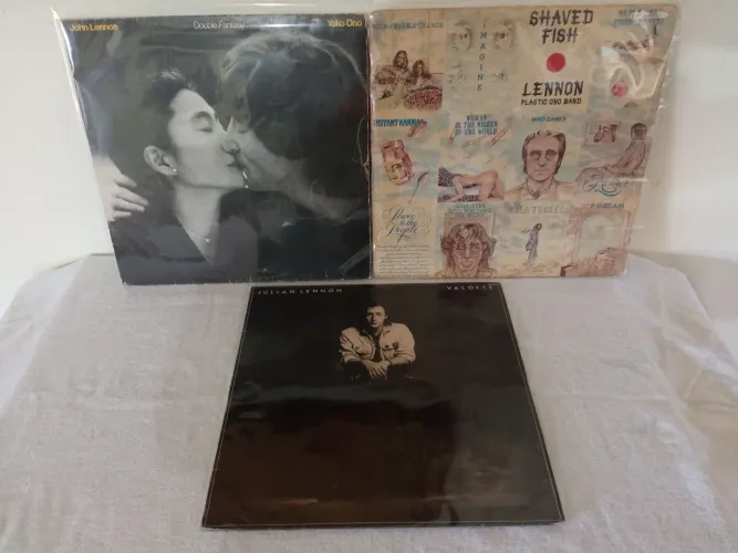 LPs John Lennon, Yoko Ono e Julian Lennon