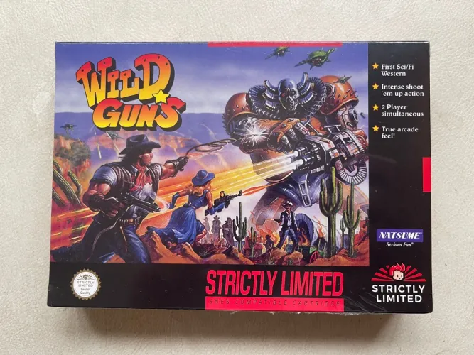 Wild Guns - Super Nintendo - snes - lacrado