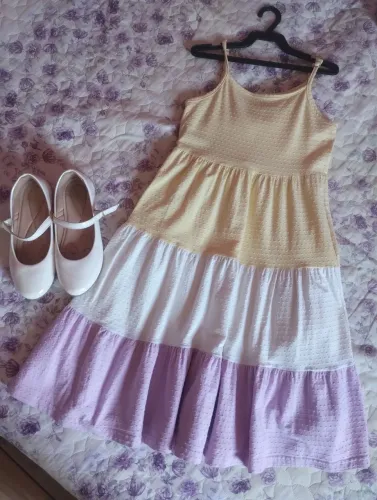 Vestido menina com sapatilha