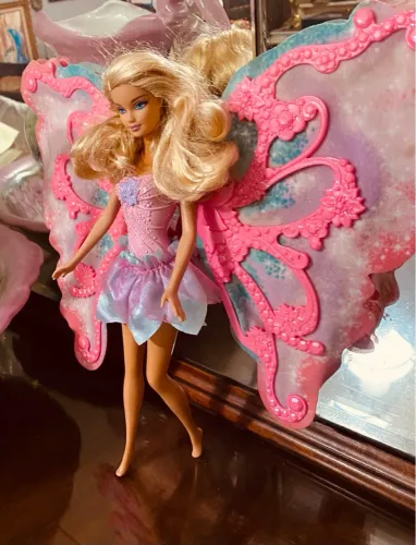 Barbie Mariposa Original 2008 - Colecionador - Boneca Fada Borboleta Mattel 